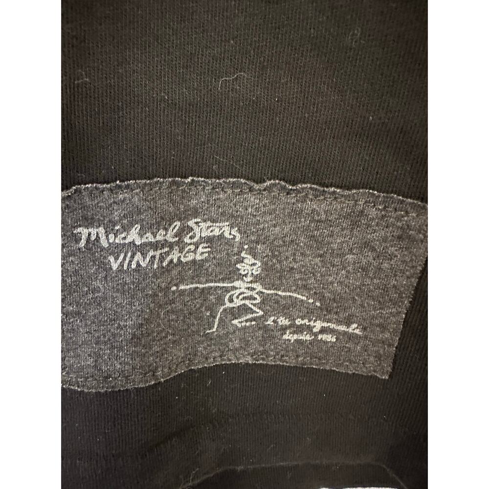 NWT Michael Stars Cap d'Antibes Graphic Tee Original Tee T-Shirt Black Sz OS - Picture 3 of 7